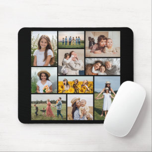 Create Your Own 10 Photo Collage Mouse Pad