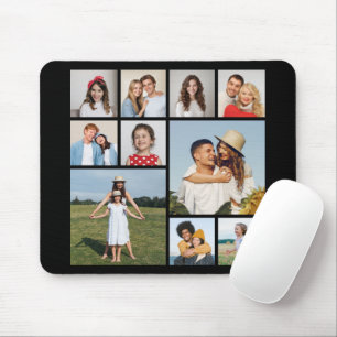 Create Your Own 10 Photo Collage Mouse Pad