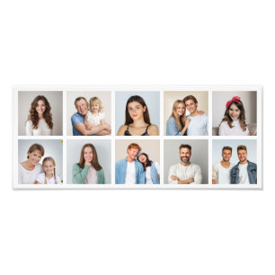 Create Your Own 10 Photo Collage Photo Enlargement Print