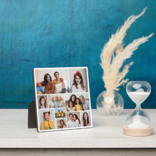 Create Your Own 10 Photo Collage Plaque