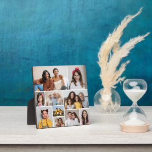 Create Your Own 10 Photo Collage Plaque