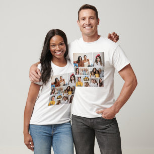 Create Your Own 10 Photo Collage T-Shirt