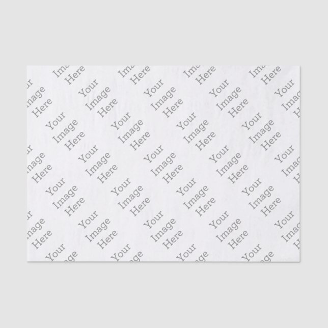 Custom Tissue Paper - 15 gsm (10lb), Size: 25.4 cm x 35.56 cm (Front)