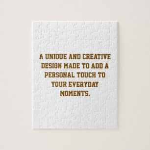 Create Your Own 110 Piece Puzzle