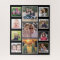 Create Your Own 11 Family Photo Collage Black