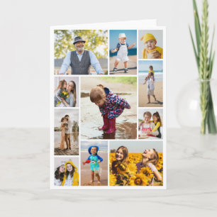 Create Your Own 11 Photo Collage Card