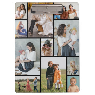 Create Your Own 11 Photo Collage Clipboard