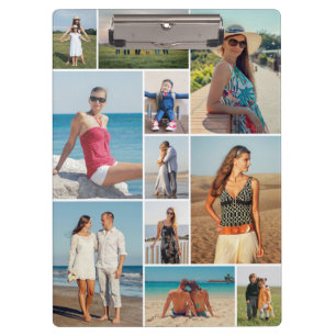 Create Your Own 11 Photo Collage Clipboard