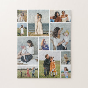 Create Your Own 11 Photo Collage Jigsaw Puzzle