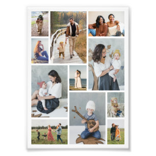 Create Your Own 11 Photo Collage Photo Enlargement Print