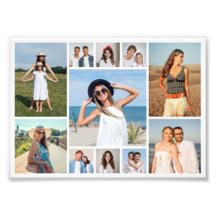 Create Your Own 11 Photo Collage Photo Enlargement Print