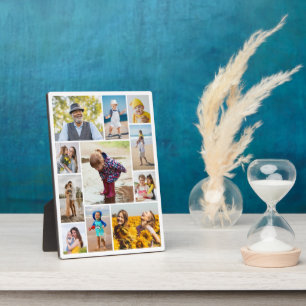 Create Your Own 11 Photo Collage Plaque