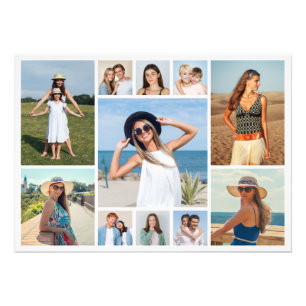 Create Your Own 11 Photo Collage Print