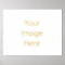 Create Your Own 11" x 14" Gold Foil Print