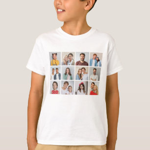 Create Your Own 12 Photo Collage T-Shirt