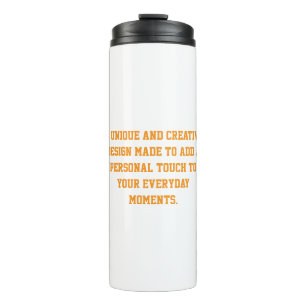 Create Your Own 12oz Thermal Tumbler
