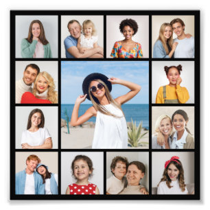 Create Your Own 13 Photo Collage Photo Enlargement Print