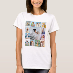 Create Your Own 13 Photo Collage T-Shirt