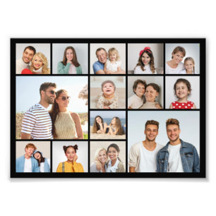 Create Your Own 14 Photo Collage Photo Enlargement Print