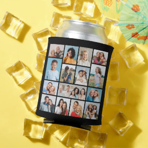 Create Your Own 15 Photo Collage Can Cooler