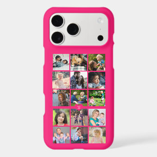 Create your own 15 photo collage monogrammed