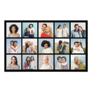 Create Your Own 15 Photo Collage Photo Enlargement Print