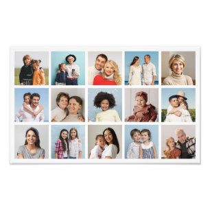 Create Your Own 15 Photo Collage Photo Enlargement Print