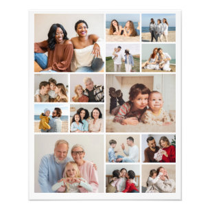 Create Your Own 15 Photo Collage Photo Enlargement Print