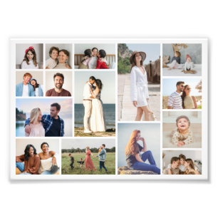Create Your Own 15 Photo Collage Photo Enlargement Print