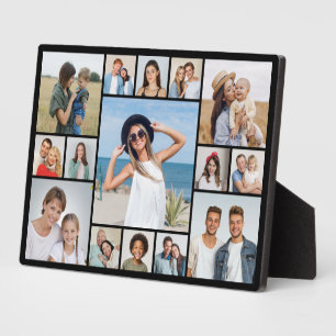 Create Your Own 15 Photo Collage Plaque