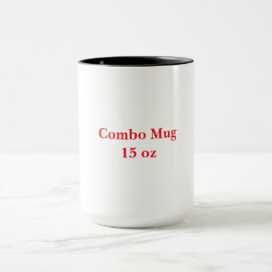 Create Your Own 15oz Combo Two Tone Coffee Mug