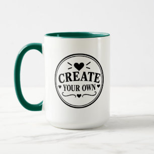 Create Your Own 15oz Combo Two Tone Coffee Mug