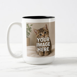Create Your Own 15oz Two Tone Coffee Mug