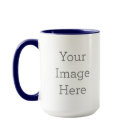 Create Your Own 15oz Two Tone Coffee Mug