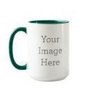 Create Your Own 15oz Two Tone Coffee Mug