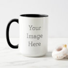 Create Your Own 15oz Two Tone Coffee Mug