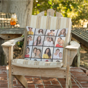 Create Your Own 16 Photo Collage Cushion