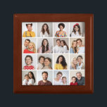 Create Your Own 16 Photo Collage Gift Box<br><div class="desc">Create your own 16 Photo Collage for Christmas, Birthdays, Weddings, Anniversaries, Graduations, Father's Day, Mother's Day or any other Special Occasion, with our easy-to-use design tool. Add your favourite photos of friends, family, vacations, hobbies and pets and you'll have a stunning, one-of-a-kind photo collage. Our custom photo collage is perfect...</div>