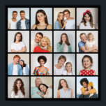 Create Your Own 16 Photo Collage Poster<br><div class="desc">Create your own 16 Photo Collage for Christmas, Birthdays, Weddings, Anniversaries, Graduations, Father's Day, Mother's Day or any other Special Occasion, with our easy-to-use design tool. Add your favourite photos of friends, family, vacations, hobbies and pets and you'll have a stunning, one-of-a-kind photo collage. Our custom photo collage is perfect...</div>