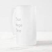 Frosted Glass Mug, 473 ml (Front Left)