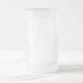 Frosted Glass Mug, 473 ml (Center)