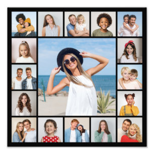 Create Your Own 17 Photo Collage Photo Enlargement