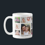 Create Your Own 18 Family Photo Collage Coffee Mug<br><div class="desc">Unique photo collage mug to personalise with 18 photographs. Add your family name, year to make it exclusive.The 'family is everything' quote makes it  a special keepsake gift for holidays and special occasions.</div>