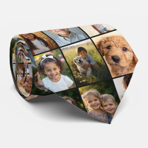 Create Your Own 18 Photo Collage  Tie
