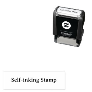 Create Your Own 1.4" x 0.4" Self-inking Stamp