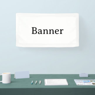 Create Your Own 1.6' x 3' Indoor Banner