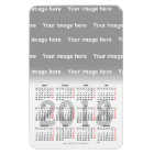Create your own 2018 calendar Premium Magnet