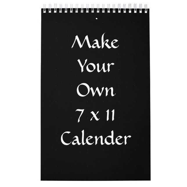 Create Your Own ~ 2019 Calendar (Cover)