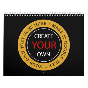 Create Your Own 2025 Personalised, branded / Photo Calendar