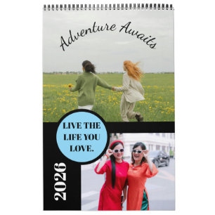 Create Your Own 2025 Photo Friends Travel Calendar